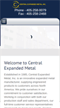 Mobile Screenshot of centralexpandedmetal.com